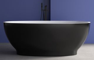 Акриловая ванна ABBER AB9207MB 165x80x60